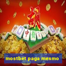 mostbet paga mesmo